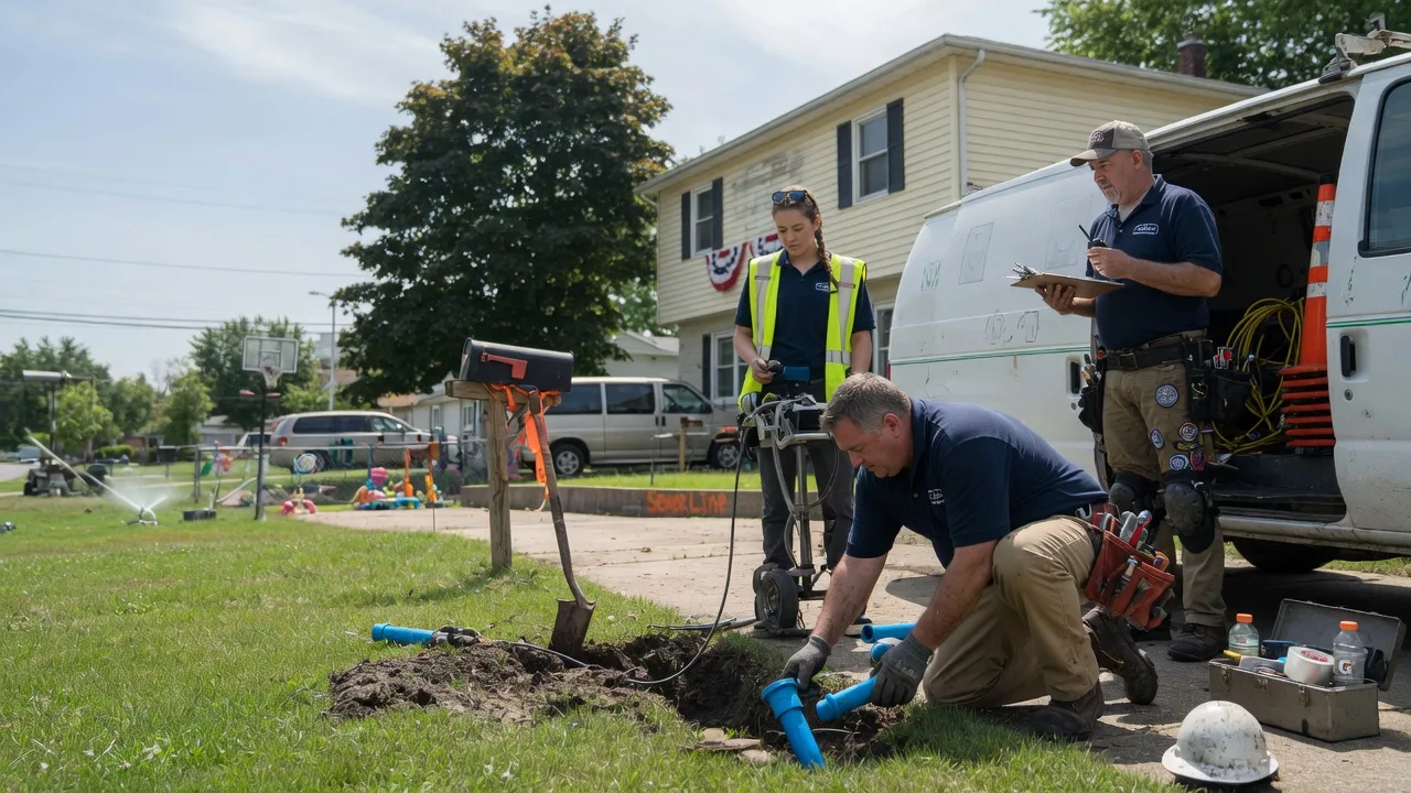 Slab Leak Repair in London, OH near me